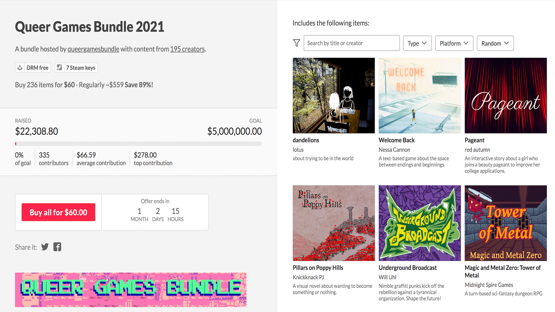 Queer Games Bundle offers over 200 video and tabletop games Dicebreaker
